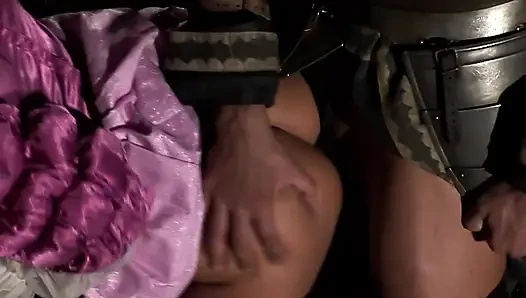 Cosplay anal sikiş