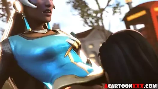 3d oyun kahramanlar zevk almak sert seks oturumu derleme