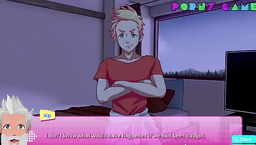 Heroes University H - пролог - мастурбирует за колледжем, часть 5