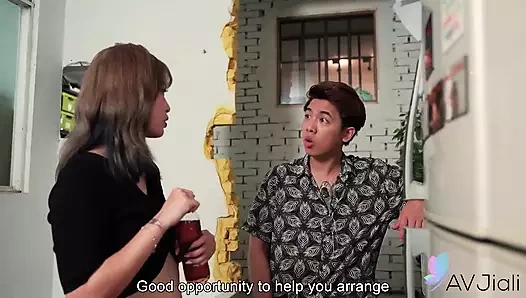 Kötü kötü modeller için ve sonra onu sert sikiyor ve kadın onu sikiyor