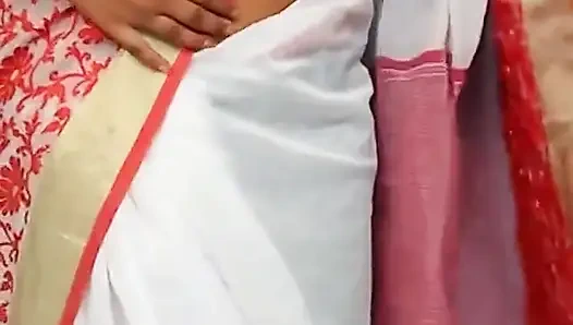 Hintli ateşli anne saree açık video ateşli