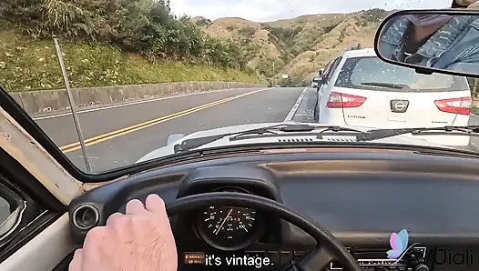 Sigara içen ateşli esmer hatunla bakış açısı randevusı, jiaxin