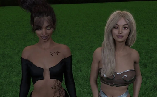 Sun Breed 6 Ormanda Nahja ve Aditi ile banyo yapıyor