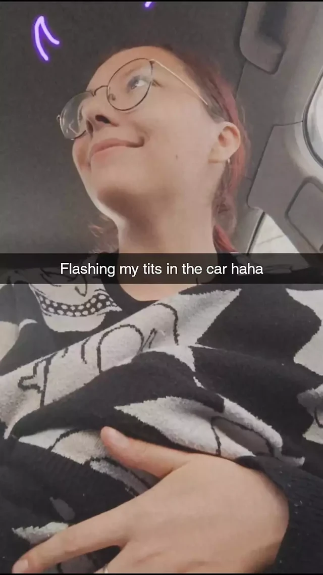 Snapchat hoe halka açık arabada mastürbasyon