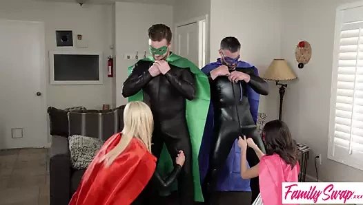 Takas ailem bir süper kahraman etkinliği yaptığında - s3:e1