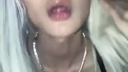 Asyalı crossdresser bir bbc berbat - yüz #1