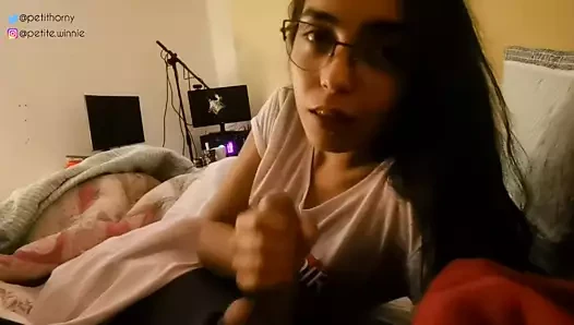 tamamen boğazıma koydum