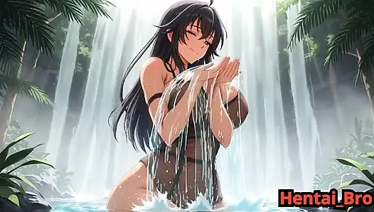 Steamy Shower Seduction - Wet & Teasing Beauty