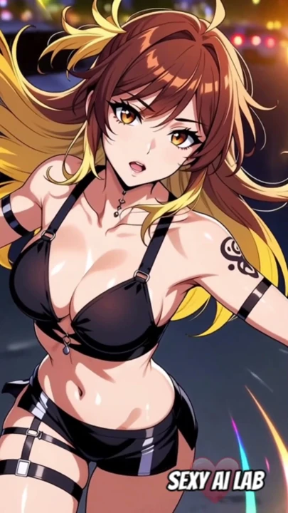 Seksi anime vixens ve yüksek oktanlı binişler derlemesi | Klip 3