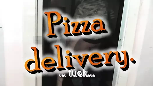 Pizza teslimatı. pizza teslimi adam mutfakta milf ile doggystyle becerdin ve onu kedi içinde cums. kremalı. attırma. seks doggystyle
