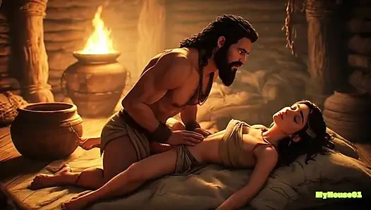 Beklenmedik ormanda romantizm duygusal çizgi film aşk hikayesi