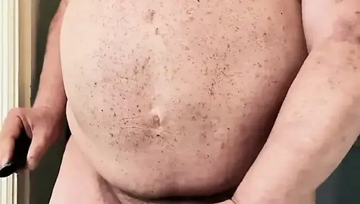 Üvey baba ayı yarağını okşuyor