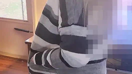 Bu seksi iri güzel kadın için ateşli bir orgazm! Seksi orta yaşlı seksi iri güzel kadın küçük bir dans ediyor ve sonra sikişiyor!