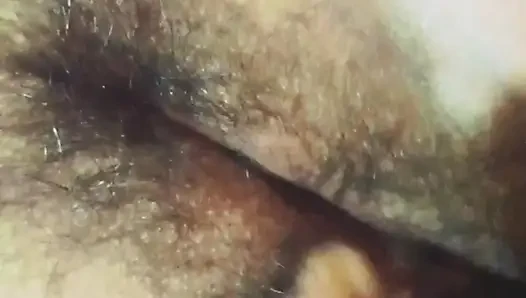 Çarpıcı tıkaçlı hamile kadın