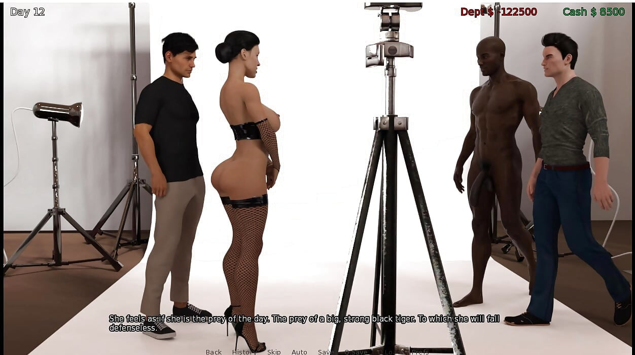 Günahkar başarı - oyun - rol yapma - azgın orta yaşlı seksi kadının ilk büyük zenci yarağı