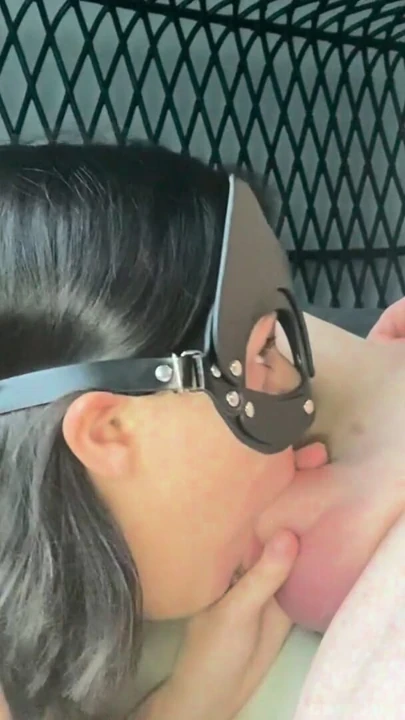 Horny girl drops to her knees and sucks boyfriend for a pulsating oral creampie | Clip 2