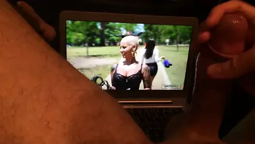 Mastürbasyon kapalı ve sağladım için amber gül