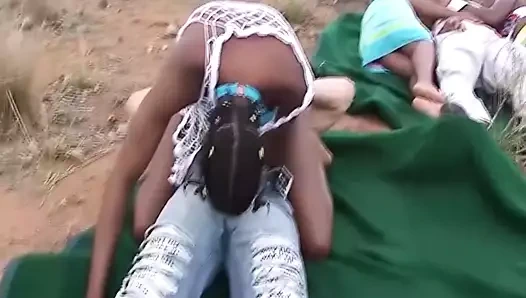 vahşi açık afrika sikme parti