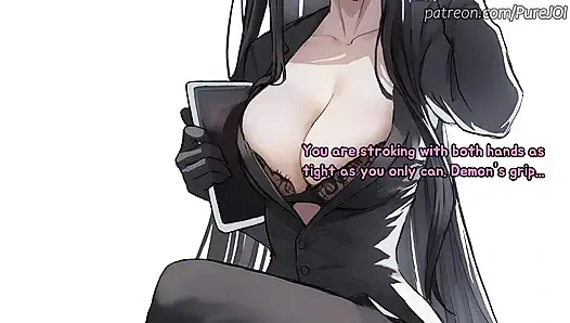 Rio from Blue Archive tests her new innovation on you (Feet and Pantyhose)