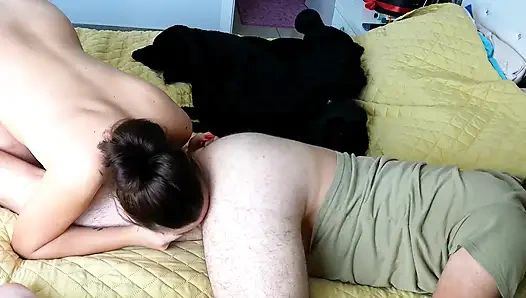 Sabahki en iyi sakso ve göt dilleme