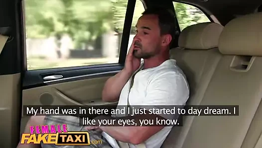 Kadın sahte taksi masif memeler cabbie istiyor horoz