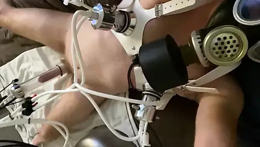 Ciddikit sağım makinası, meme emme, lastik gaz maskesi