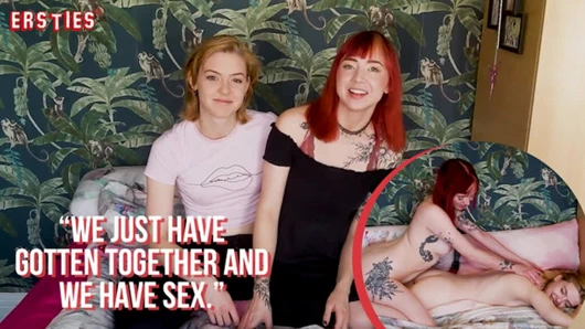 Ersties - gerçek amatör çiftin birlikte samimi anları var