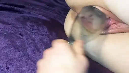 Fucked a young cunt with a bottle!