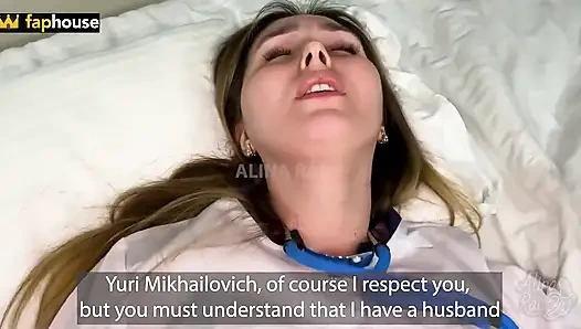 Özel klinik hastası evli hemşireyi amından ve götünden sikiyor. ... Tly, deliği karıştırdın ve ikincisi, bir kocam var!