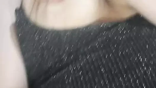 Ateşli solo mastürbasyon