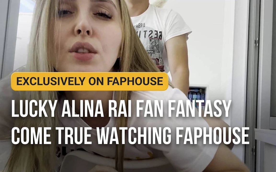 Şanslı Alina Rai fan fantezisi gerçek oluyor faphouse izliyor