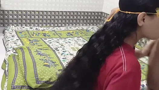 Maskeli Hintli kızın içine boşalıyor