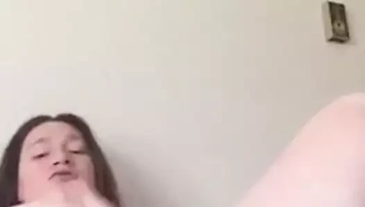 Bbw oynuyor üzerinde kam