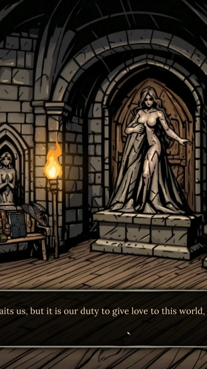 Sexorcism: Lust Confession Gameplay Part 5 - Abbess Roala Boss Fight & Inner Sanctuary Battle | Clip 3