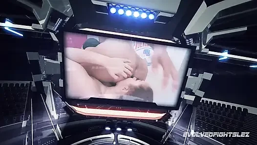 Kaiia eve vs kyra rose kadın güreşi