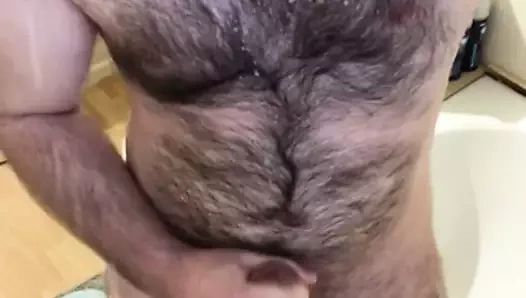 kürklü üzerinde boşalan