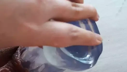 Büyük bir yapay penis ile lanet kalın kedi - lydia bir cumshot alır