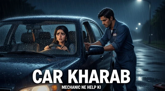 Raat Mein Car Kharab - Mechanic Ne Married Woman Ki Help Ki