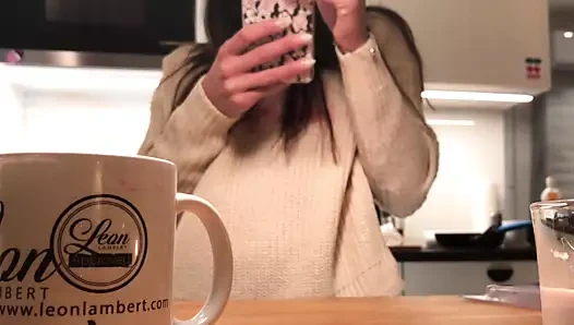 Mutfaktaki en ince tanga, sonra külot yok sylvia