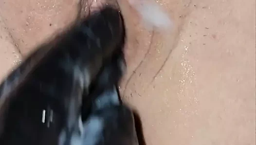 Hardcore kedi fisting, siyah eldiven, kedi delme, benim kedi yok etme, çok fazla boşalmak