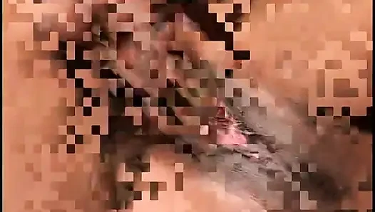 Zenci terli sürtük amını yediriyor