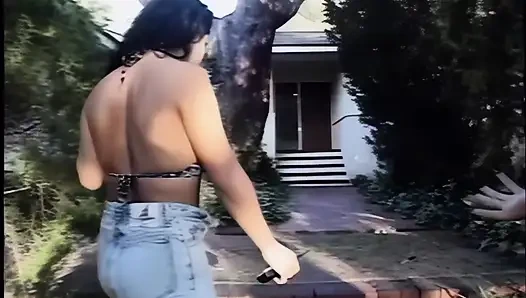 Baskın transeksüel itaatkar kaltağı acımasız bir şekilde sikiyor