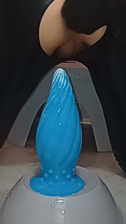 Sissy-Kuroko Anal Dev Dildo | Clip 1