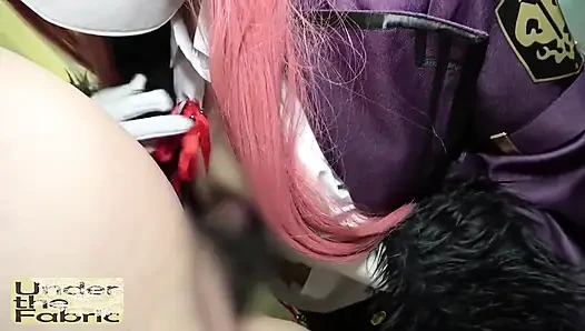 Yakında bitiyor, memeyle muameleye odaklanıyor musun? Yumuşak, tatlı doğal g-cup Maria 16 karakterlik tam bir özel çekimde