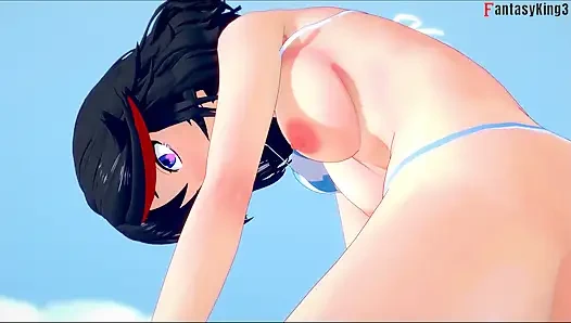 Ryuko matoi seksi bikinili seks - killlakill