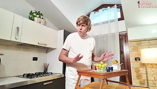Confused Stepmom Understands Later That It Was Not the Servant Who Brought Her Breakfast in Bed but the Virgin Stepson