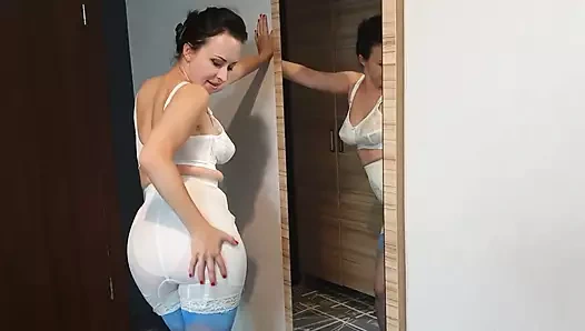 Vintage Lingerie Tease
