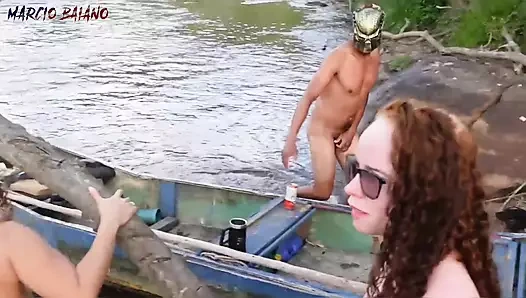 Rio'da iki ucuz program kızıyla sikişiyor