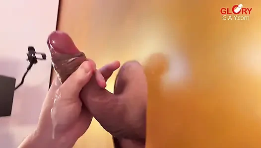 Gloryhole'da XL-Cock: Ağzına Sıcak Boşalma!