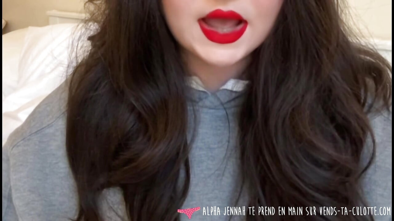 Vends-ta-culotte - genç bir Fransız dominatrix tarafından itaatkar adam için aşağılama ve değersiz konuşma